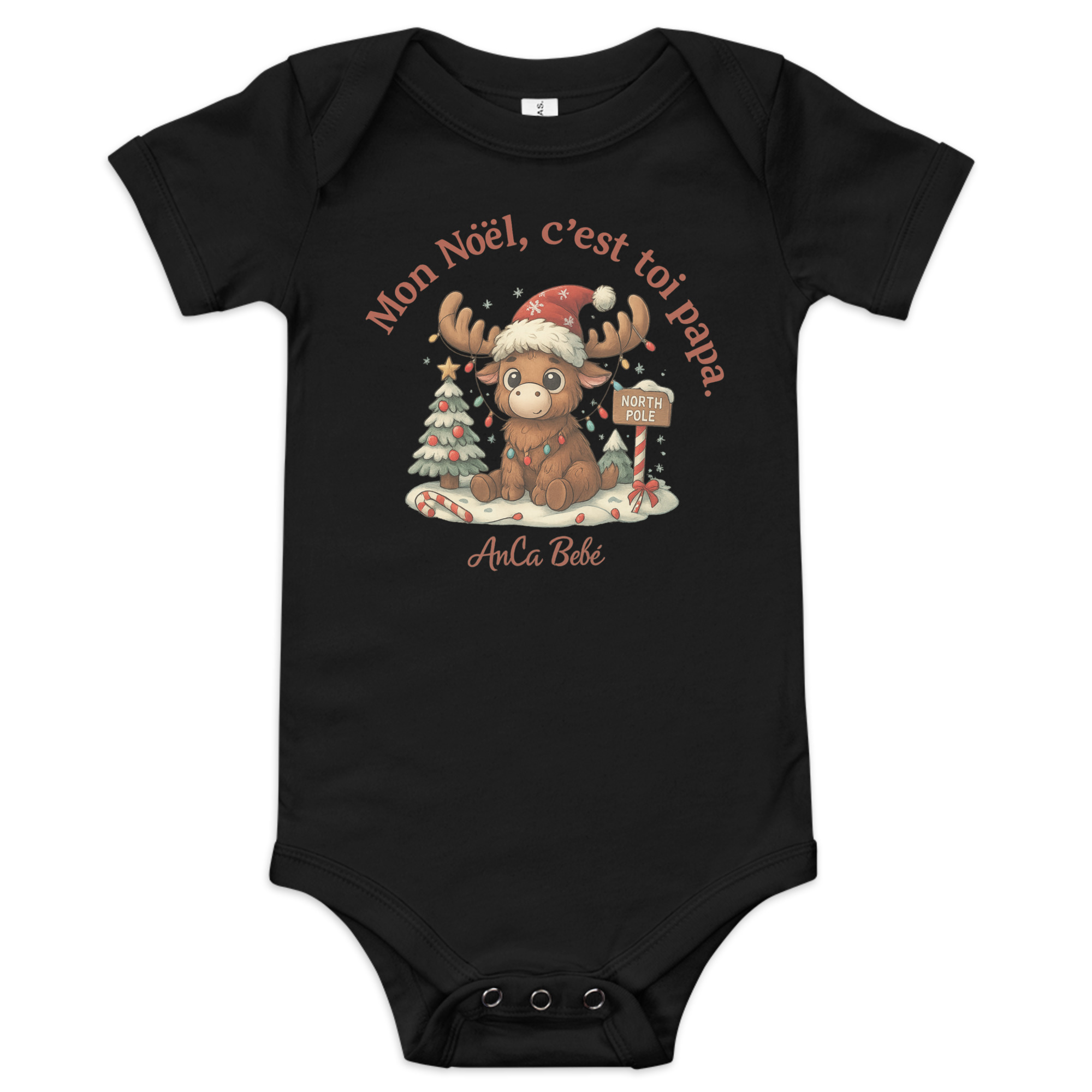 Baby short sleeve one piece – Image 2